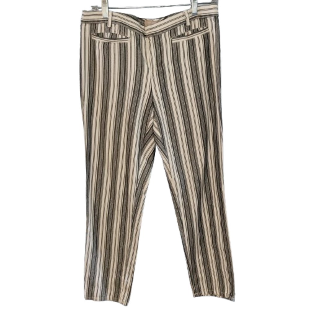 Banana Republic Factory Ryan fit striped trousers size 8